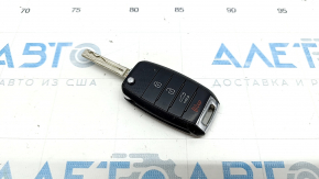 Ключ Kia Optima 11-15 4 кнопки, потертий, погано працює механізм відкривання