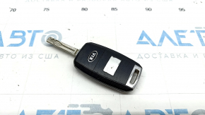 Ключ Kia Optima 11-15 4 кнопки, потертий, погано працює механізм відкривання