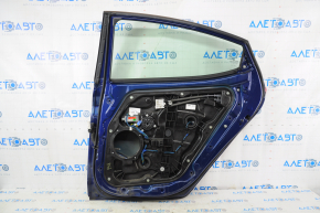 Дверь в сборе задняя правая Hyundai Elantra UD 11-16 синий S7U мелкая вмятина