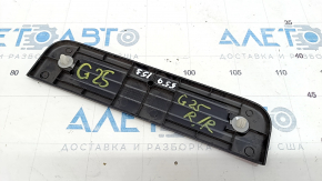 Накладка порога наруж задняя правая Infiniti G25 G35 G37 4d 06-14 черная, царапина