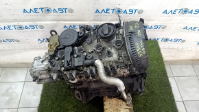 Двигатель Audi Q5 8R 13-16 2.0T hybrid CHJA 129к 9-9-9-9