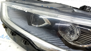 Фара передняя левая в сборе Ford Fusion mk5 17-20 LED, с DRL, песок