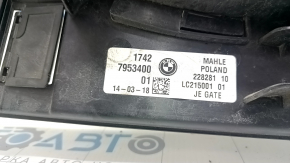 Диффузор кожух радиатора в сборе BMW 5 G30 17-23 2.0T тип 2