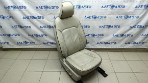 Пасажирське сидіння Ford Fusion mk5 17-20 з airbag, шкіра сіра, електро, підігрів, під чищення