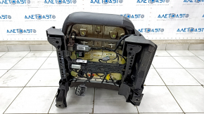 Водительское сидение Ford C-max MK2 13-18 с airbag, электро, кожа черная, подогрев, надрыв на спинке