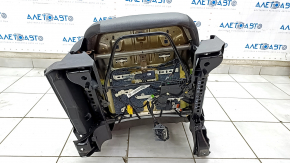Пассажирское сидение Ford C-max MK2 13-18 с airbag, механич, кожа черная, подогрев