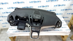 Торпедо передняя панель с AIRBAG Ford C-max MK2 13-18 черная царапины