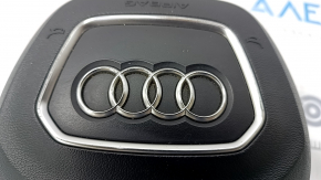 Подушка безпеки airbag в кермо водійська Audi Q7 16- чорна, тички на хромі