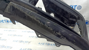 Бампер передній голий Honda Accord 18-20 чорний, подряпини, зламані кріплення, тріщина