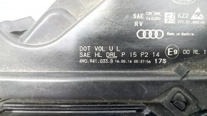 Фара передняя левая в сборе Audi Q7 16-19 LED, песок