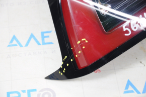 Ліхтар зовнішній крило лівий Tesla Model 3 18- USA 3 піна подряпина