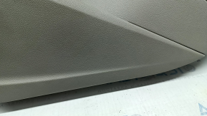 Обшивка двери карточка задняя правая Ford C-max MK2 13-18 бежевая, царапины