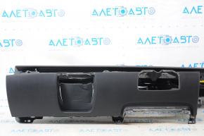Торпедо передняя панель с AIRBAG Tesla Model 3 18- кожа черн, с накладкой под динамики, ржавый пирапатрон, царапины