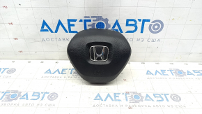 Подушка безпеки airbag в кермо водійська Honda Accord 18-22 чорна, іржавий піропатрон