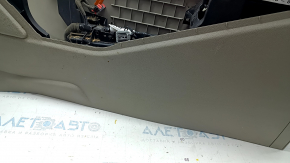 Консоль центральная подлокотник Ford C-max MK2 13-18 беж, царапины, отсутствуют заглушки, надлом креп