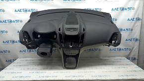 Торпедо передняя панель c AIRBAG Ford C-max MK2 13-18 черная