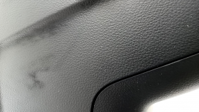 Консоль центральна підлокітник та підсклянники Audi Q7 16- коричнева, надламана, подряпини