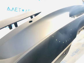 Бампер передний голый Tesla Model 3 18- под парктроники новый неоригинал, прижат