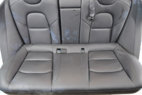 Задний ряд сидений 2 ряд Tesla Model 3 18- кожа черная, с подогревом, под химчистку