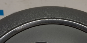 Подушка безопасности airbag в руль водительская Audi A3 8V 15-16 4d, черная, полез хром, мелкие царапины
