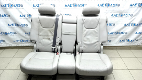 Задний ряд сидений 2 ряд Lexus RX350 RX450h 10-15 с airbag, кожа серое, примята кожа, трещины, под чистку