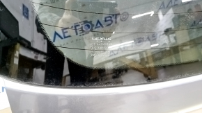 Дверь багажника голая со стеклом Lexus RX350 RX450h 10-15 графит 1H9