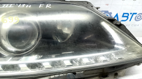 Фара передняя правая в сборе Lexus RX350 RX450h 13-15 рест, ксенон, под полировку, сломаны крепления