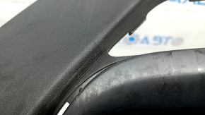 Бампер передний голый Hyundai Santa FE Sport 13-16 usa дорест, нижняя часть, структура, слом креп, прижат, царапины, трещины
