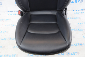 Водійське сидіння Tesla Model Y 20-s airbag, електро, шкіра чорна, з підігрівом, з натягувачем, під чистку, подряпини.