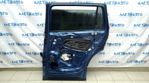 Двері в зборі задні права VW Tiguan 18- синій LD5L, подряпини
