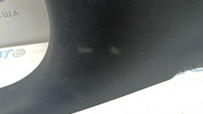 Накладка центральної стійки нижня ліва Ford Edge 15- чорний, подряпини, побілів пластик