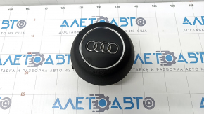 Подушка безопасности airbag в руль водительская Audi A4 B9 17- черная