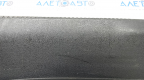 Накладка проема багажника Audi A4 B9 17- черная, царапины