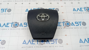 Подушка безопасности airbag в руль водительская Toyota Prius V 12-17 черн, царапины