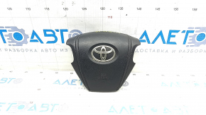 Подушка безопасности airbag в руль водительская Toyota Highlander 14-19 черная