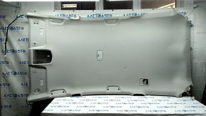 Обшивка потолка Toyota Prius V 12-17 серая, без люка, заломы, под химчистку