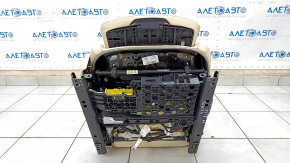Пассажирское сидение BMW X3 G01 18-21 с airbag, электро, подогрев, кожзам бежевое, под химчистку