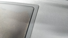 Торпедо передняя панель с AIRBAG BMW X3 G01 18-21 черно-бежевое, без проекции, под чистку, трещина в накладке
