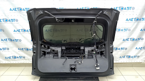 Дверь багажника голая со стеклом Nissan Rogue 21-23 S черный KH3