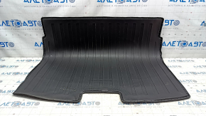 Коврик багажника Nissan Rogue 21-23 черный под 2 ряда, под чистку, трещины
