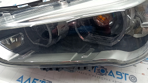 Фара передняя левая в сборе BMW X1 F48 16-19 LED, песок
