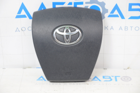 Подушка безпеки airbag в кермо водійська Toyota Prius V 12-17 черн, подряпини