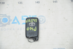 Ключ smart Toyota Prius V 12-17 3 кнопки потертий 