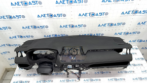 Торпедо передня панель з AIRBAG Toyota Rav4 19-чорна, під хімчистку