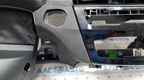 Торпедо передня панель без AIRBAG BMW X1 F48 16-22 чорна, топляк, під хімч