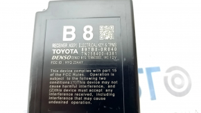 Receiver Assy, Electrical Key & Tpms Toyota Rav4 19-