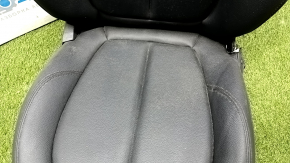 Водійське сидіння BMW X1 F48 16-19 без airbag, електро, підігрів, шкіра чорна, топляк не працює електрика, під хімчистку