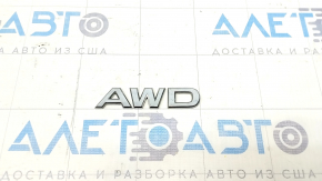 Эмблема надпись AWD двери багажника Nissan Rogue 21-23