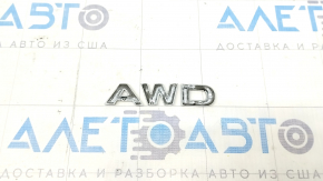 Емблема напис AWD двері багажника Nissan Rogue 21-23