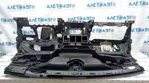 Торпедо передняя панель с AIRBAG Ford Edge 19- черная, царапины, сломаны крепления